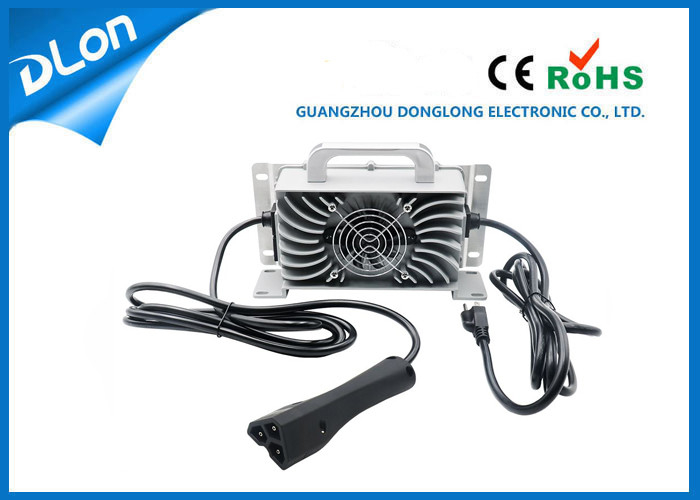 Dlon factory wholesale 110vac / 220vac ezgo golf cart charger 48v 15a waterproof charger with rxv plug